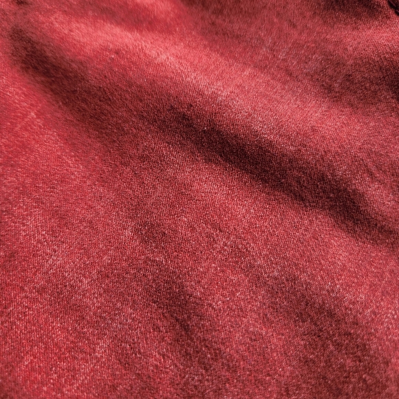 Celebrity Pink Size 7/28 Rust Colored 4 Inch Denim Style Shorts Extreme Stretch - Picture 10 of 14